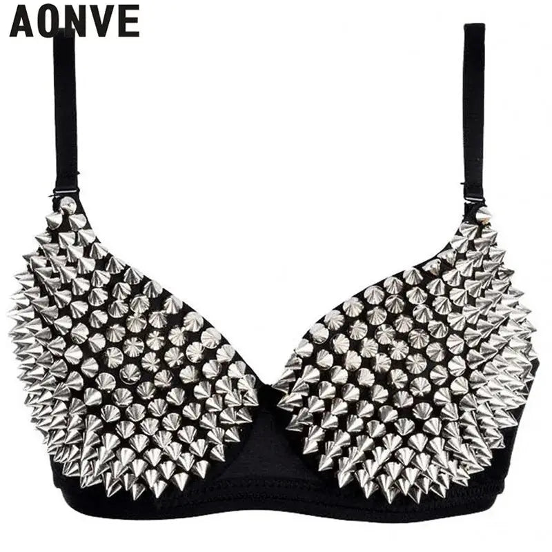 Spikes Gold Top
