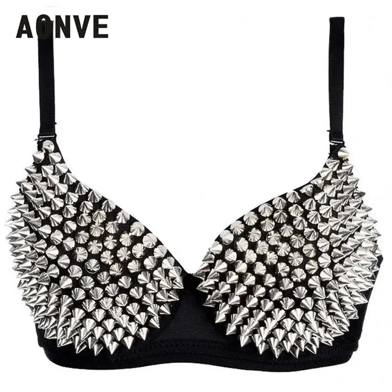 Spikes Gold Top