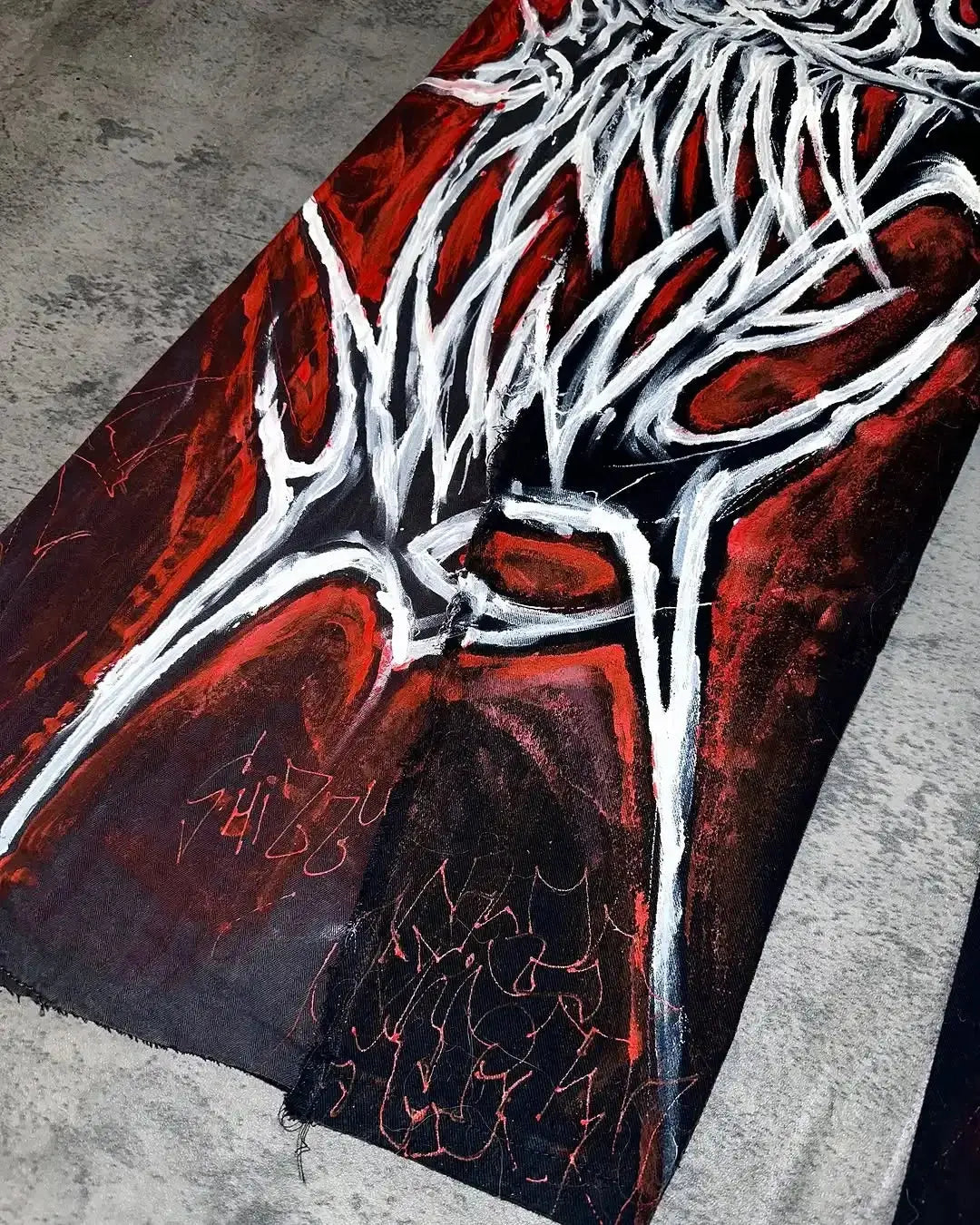 Red Goat Pants