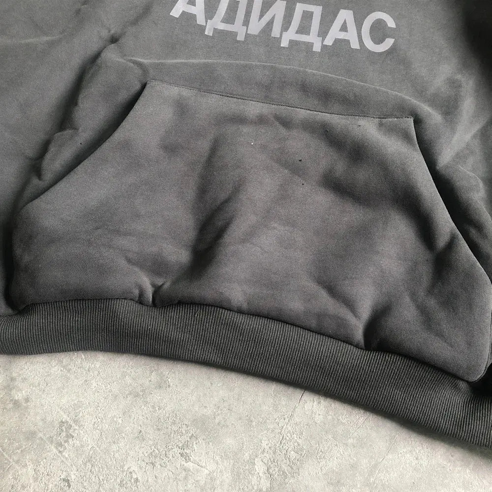 Фак Адидас YE Hoodie
