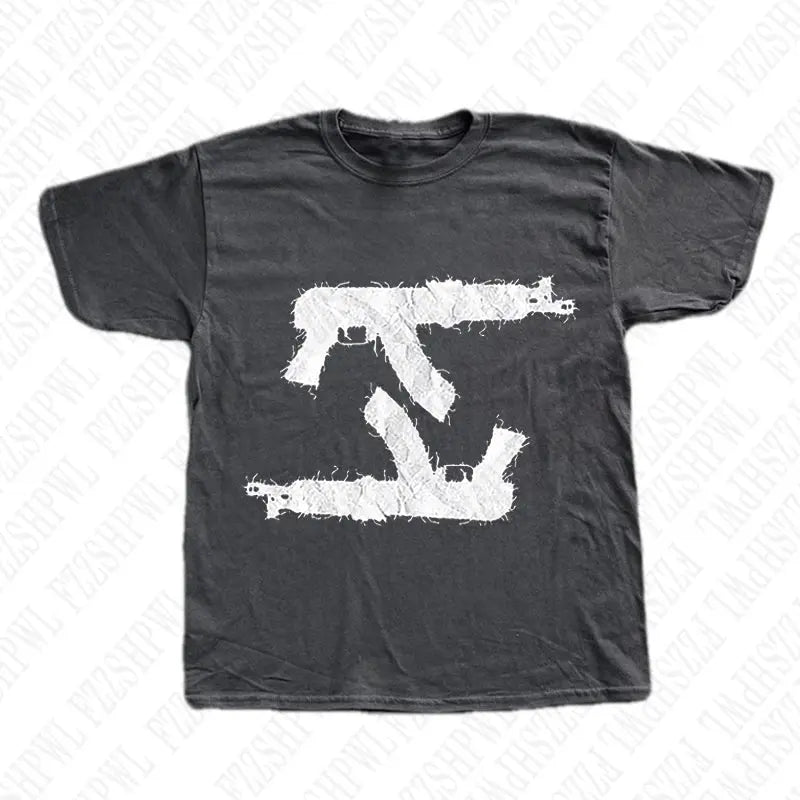 Double Gun Vintage T-shirt ALL Colours