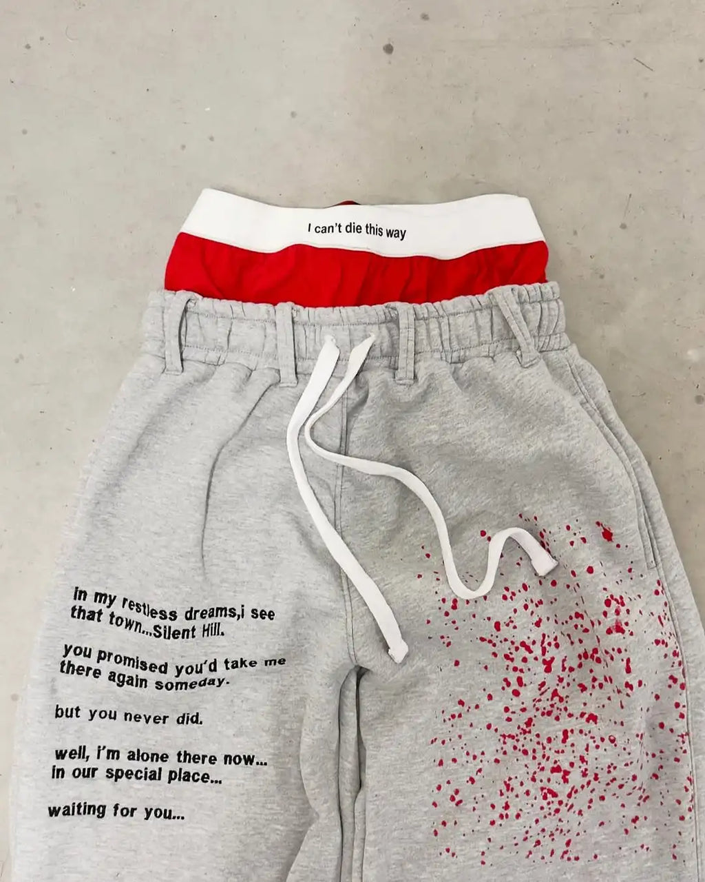 Blood Grey Pants