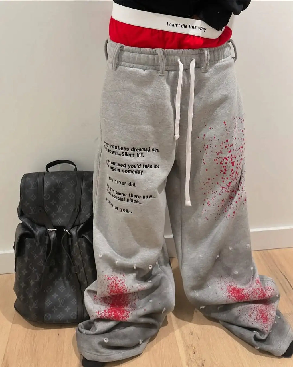 Blood Grey Pants