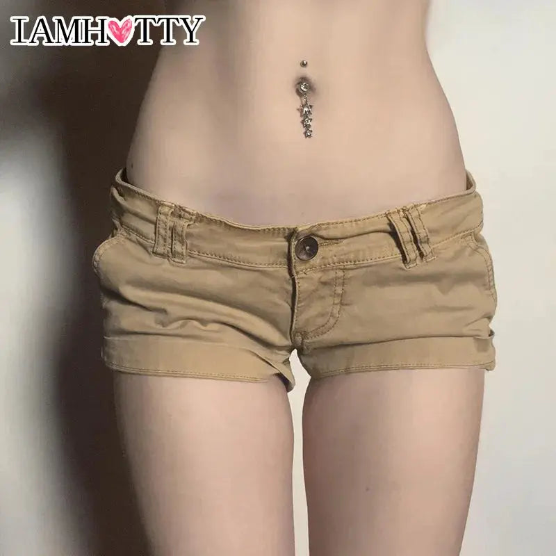 Mini Shorts Y2K Travel