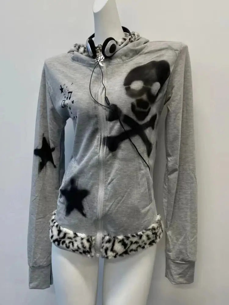 Y2k Skeleton Sweatshirt