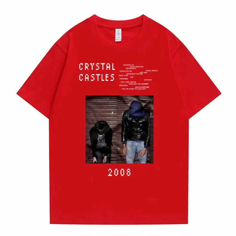 Crystal Castles Graphic T Shirts