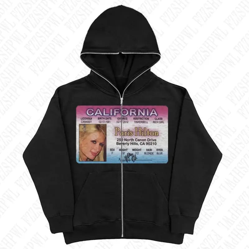 Paris ID ZIP HOODIE