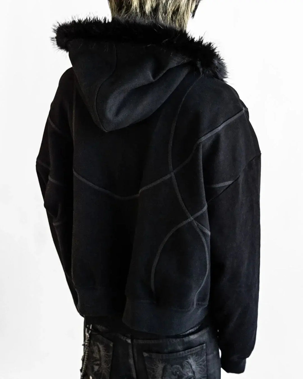 Black ZIP Hoodies