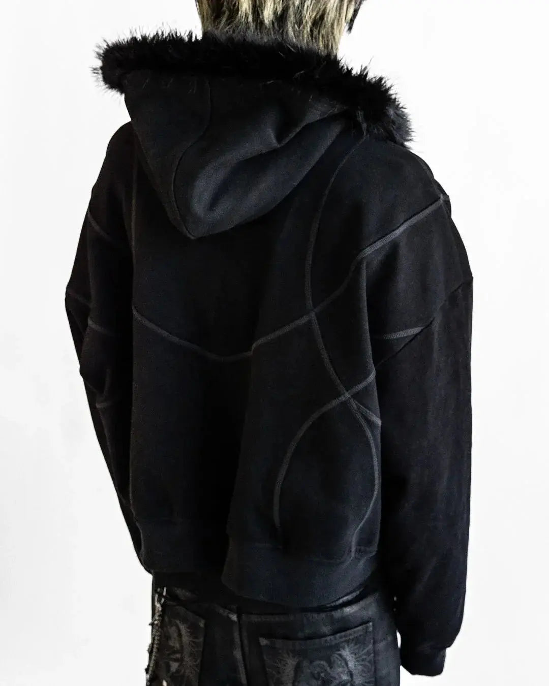 Black ZIP Hoodies