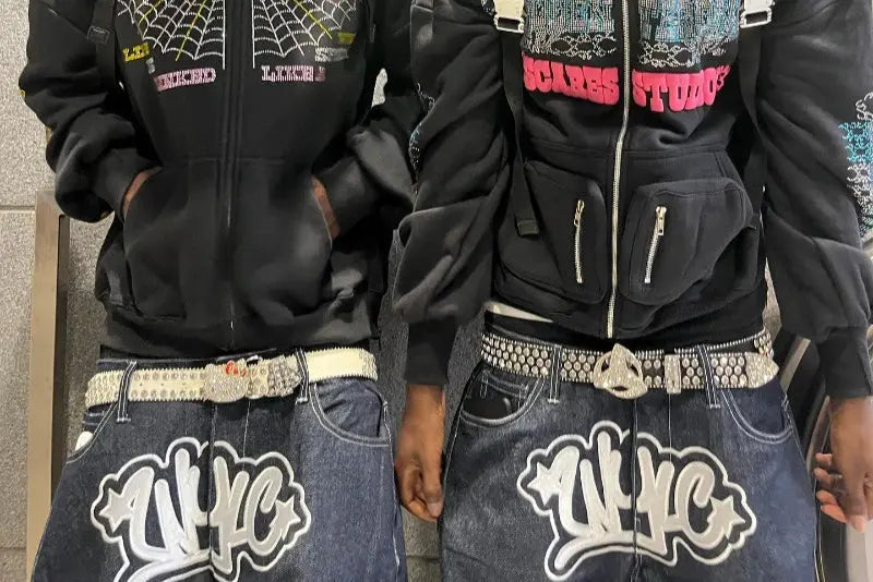 Y2K Black Vintage Pants