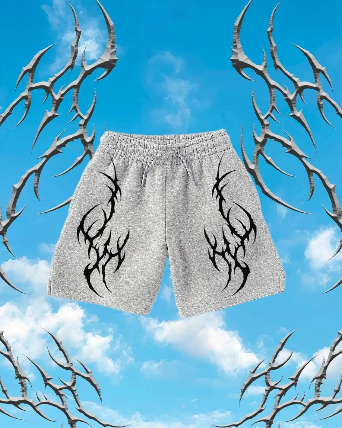 Tribal Y2K Shorts