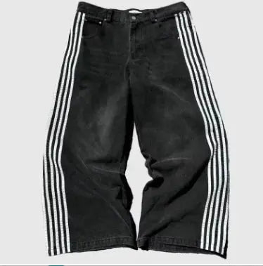Loose washed jeans Y2k