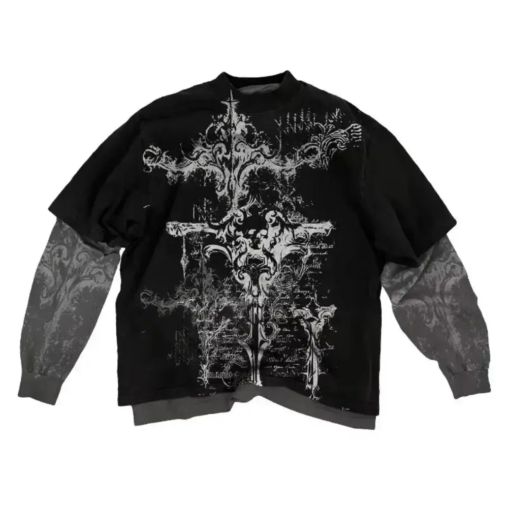 Y2K long sleeved T shirt