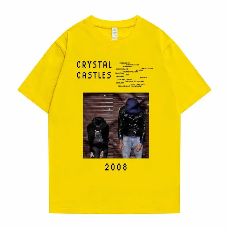 Crystal Castles Graphic T Shirts