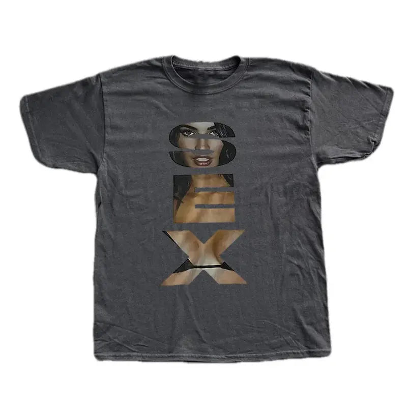 SEX T-shirt Y2K