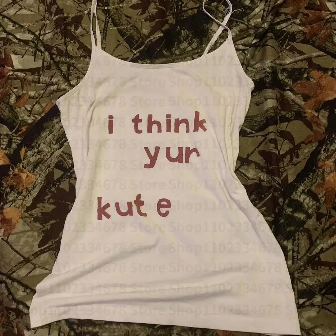 Tank Top Y2K