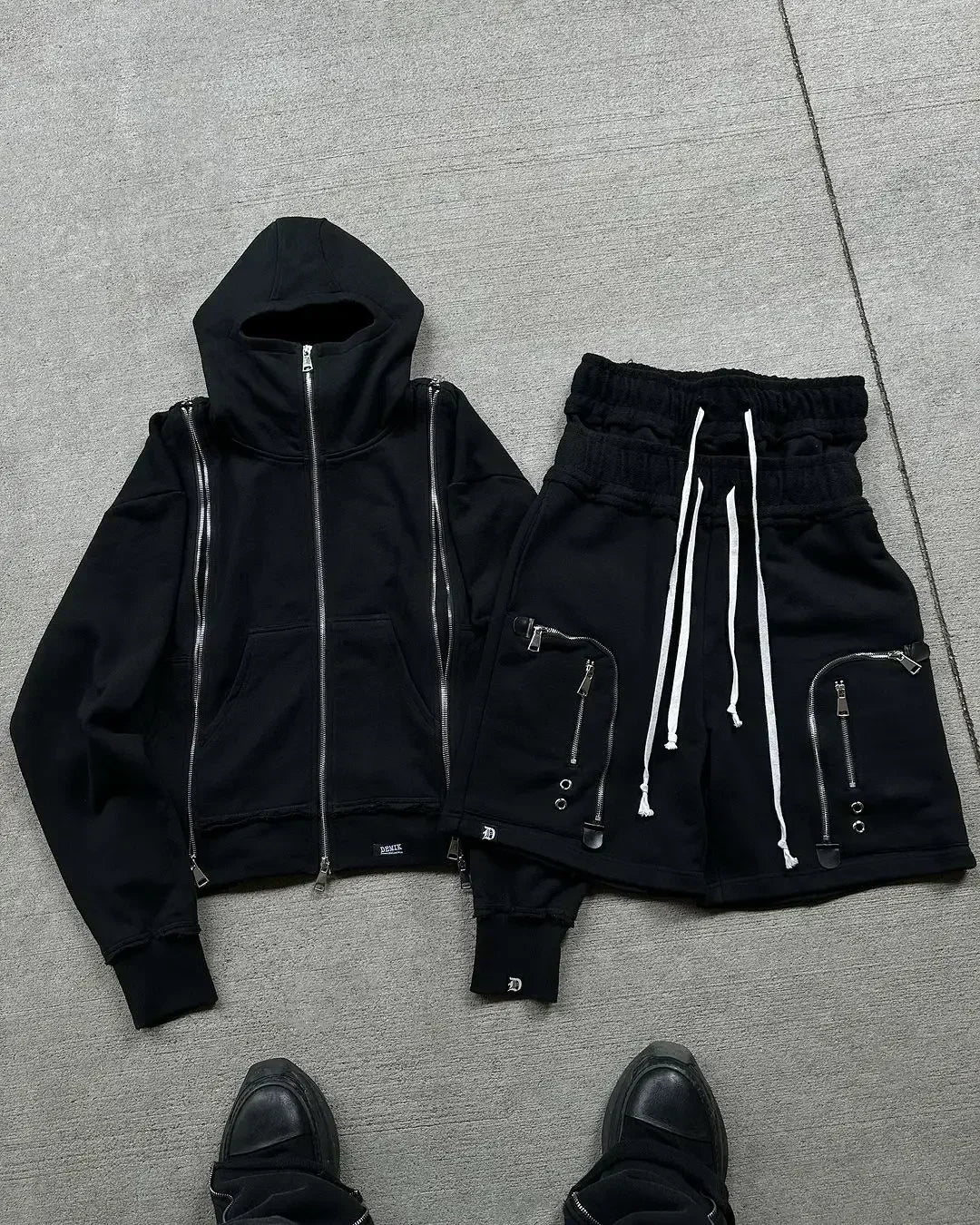 Black/White Zippers