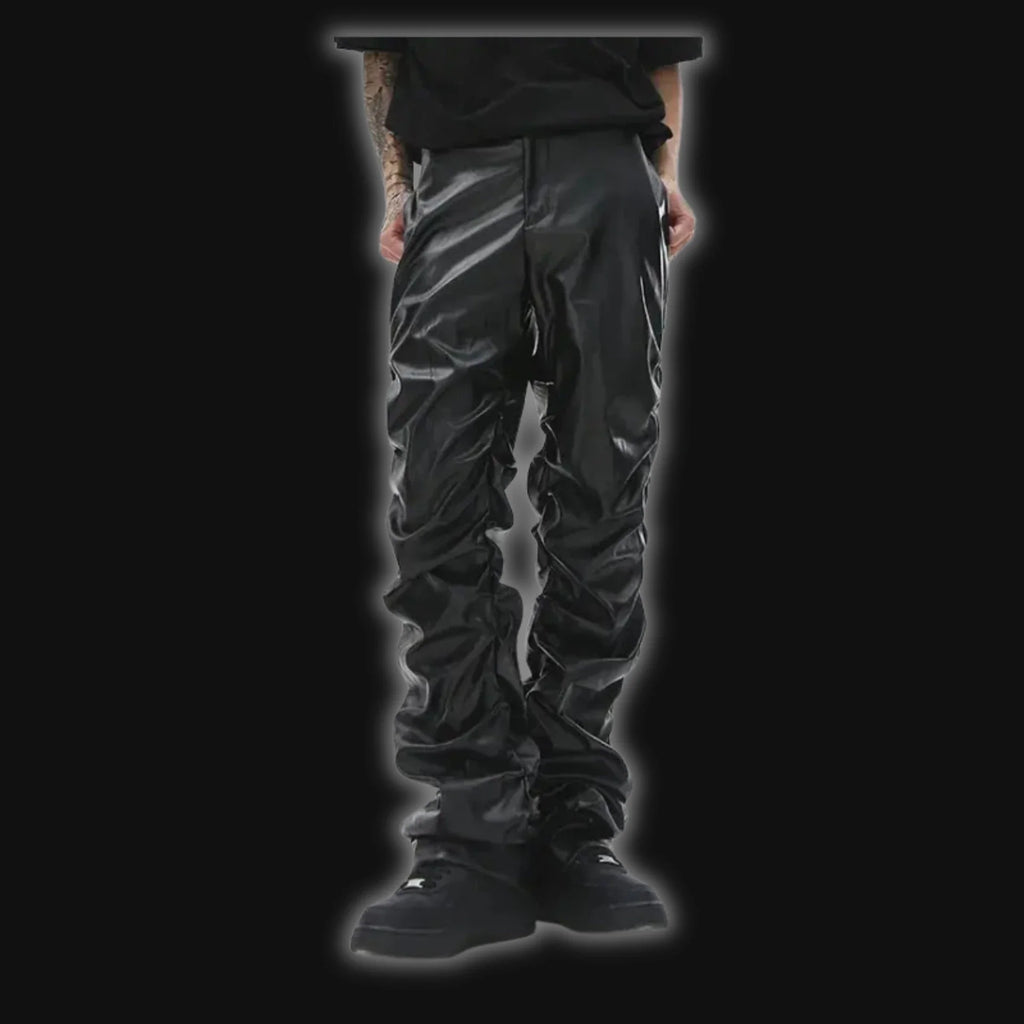 Hip Hop Leather Pants