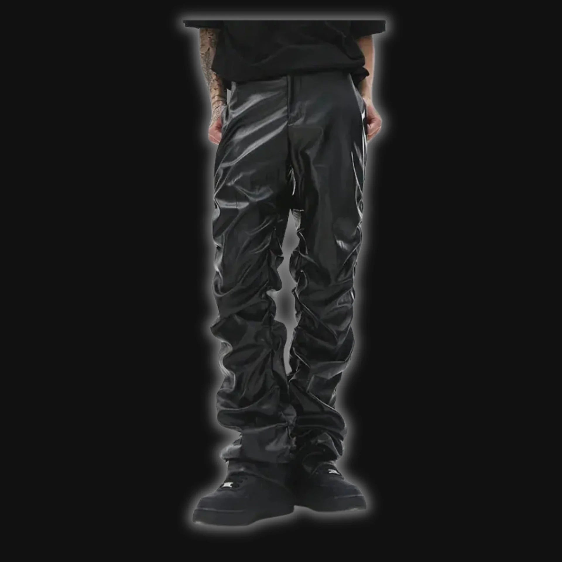 Hip Hop Leather Pants