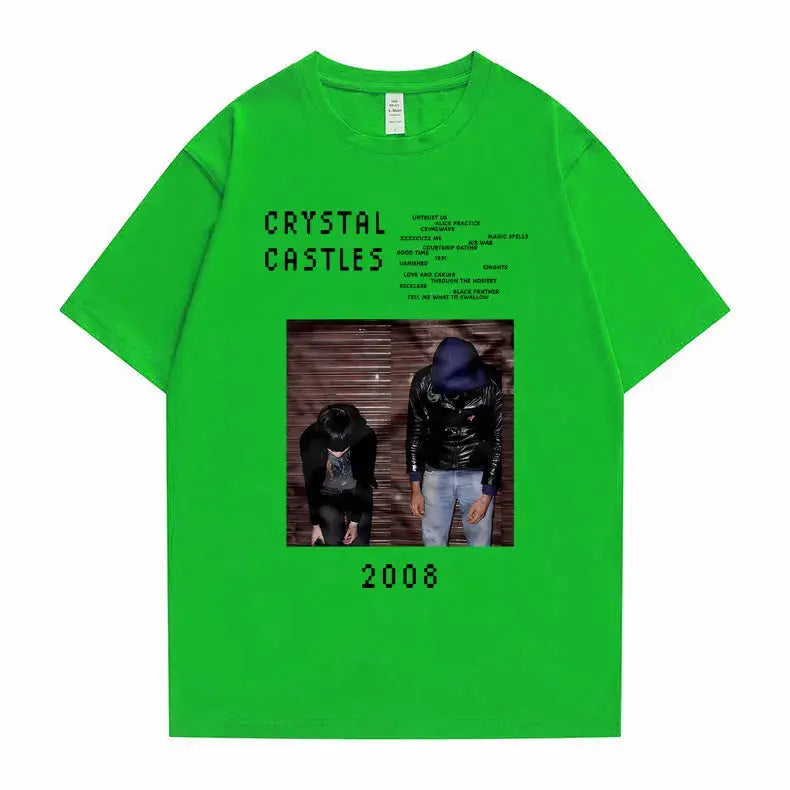 Crystal Castles Graphic T Shirts