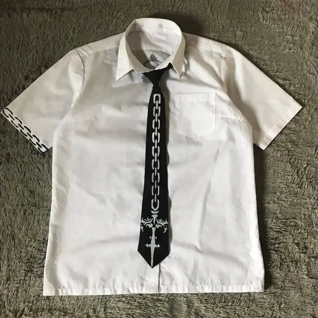 Y2K Shirt Loose Cotton