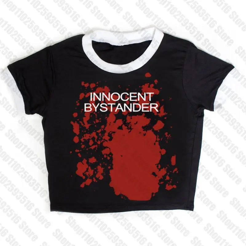 Blood text top
