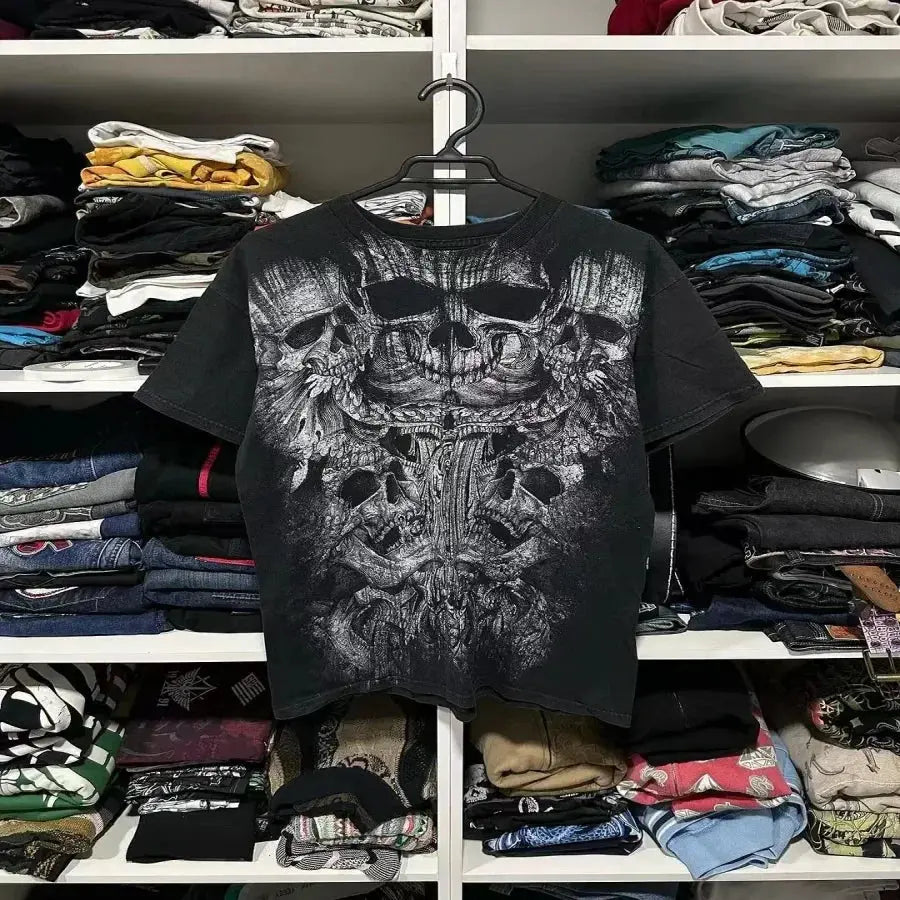 Y2K Affliction Long sleeved T shirt
