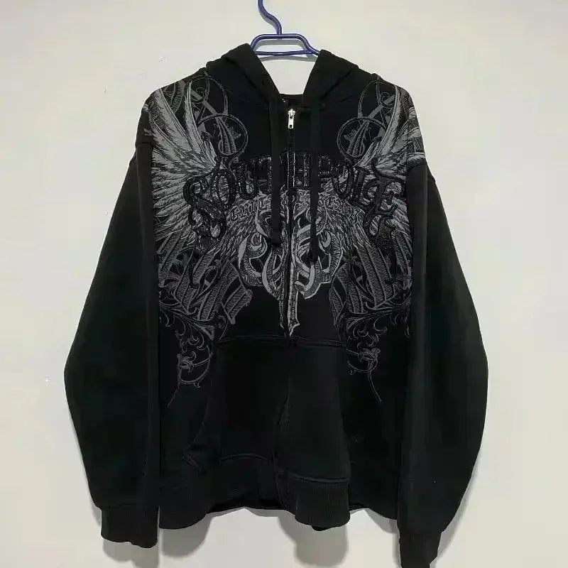 Zipper Hoodie Y2K