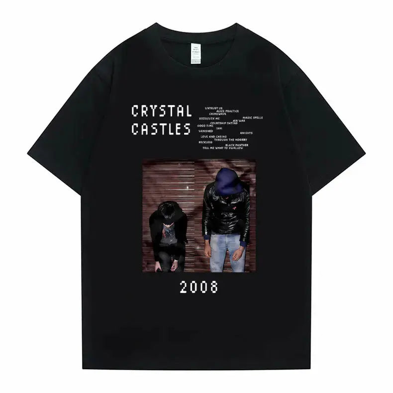 Crystal Castles Graphic T Shirts