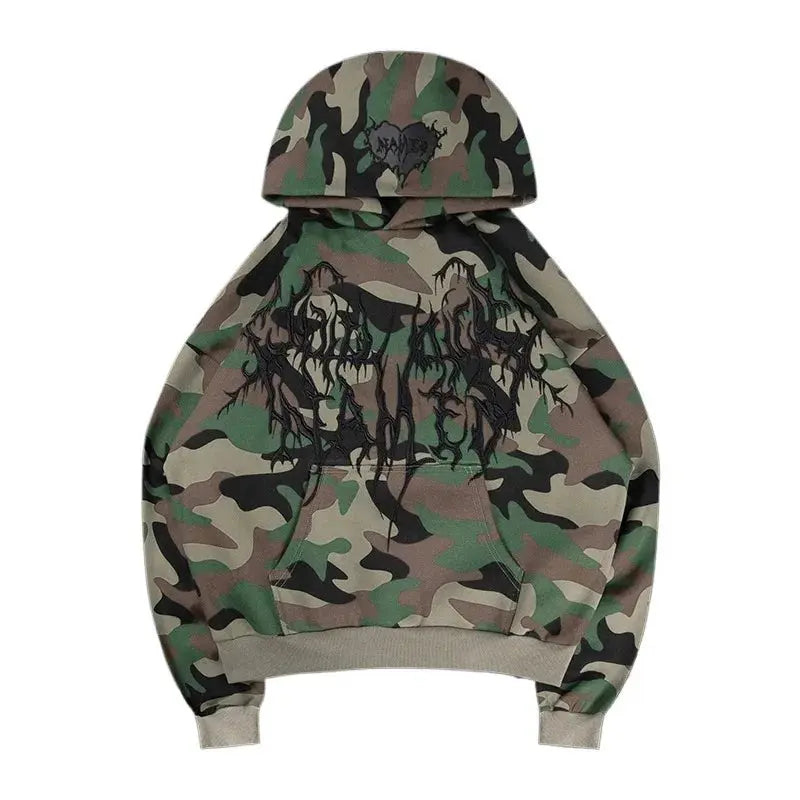 Dark Camouflage type Hoodie