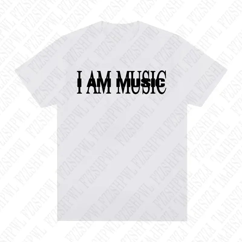 "I AM MUSIC" T-shirt 2025