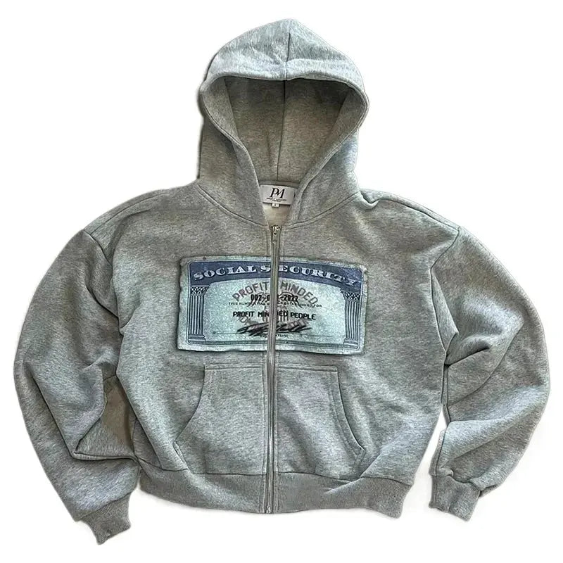 Zipper Hoodie Y2K
