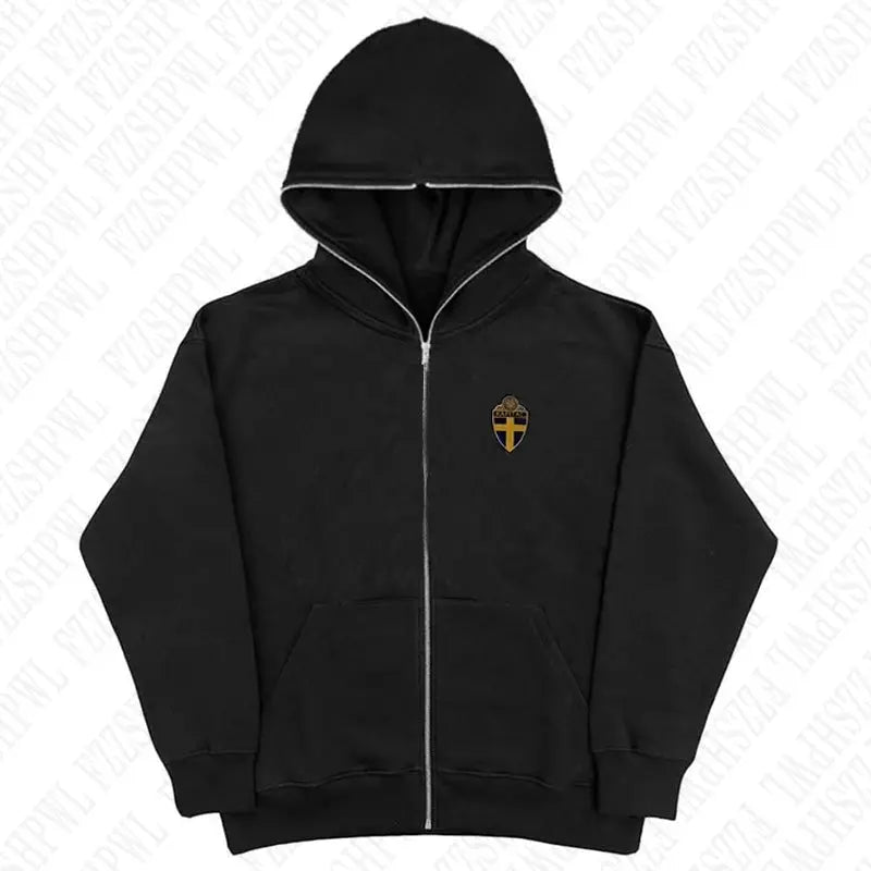 SWEDEN ZIP-HOODIE Y2K