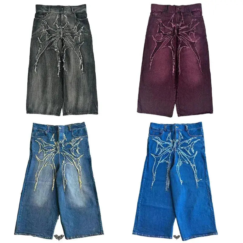 Y2K Gothic Loose Jeans