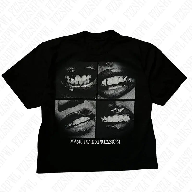 Y2k T-shirt Graphic Print Hip Hop
