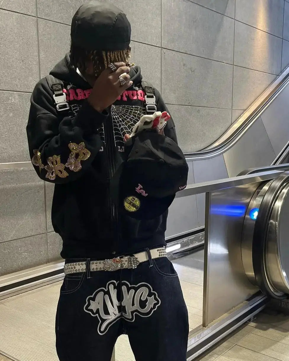 Y2K Black Vintage Pants