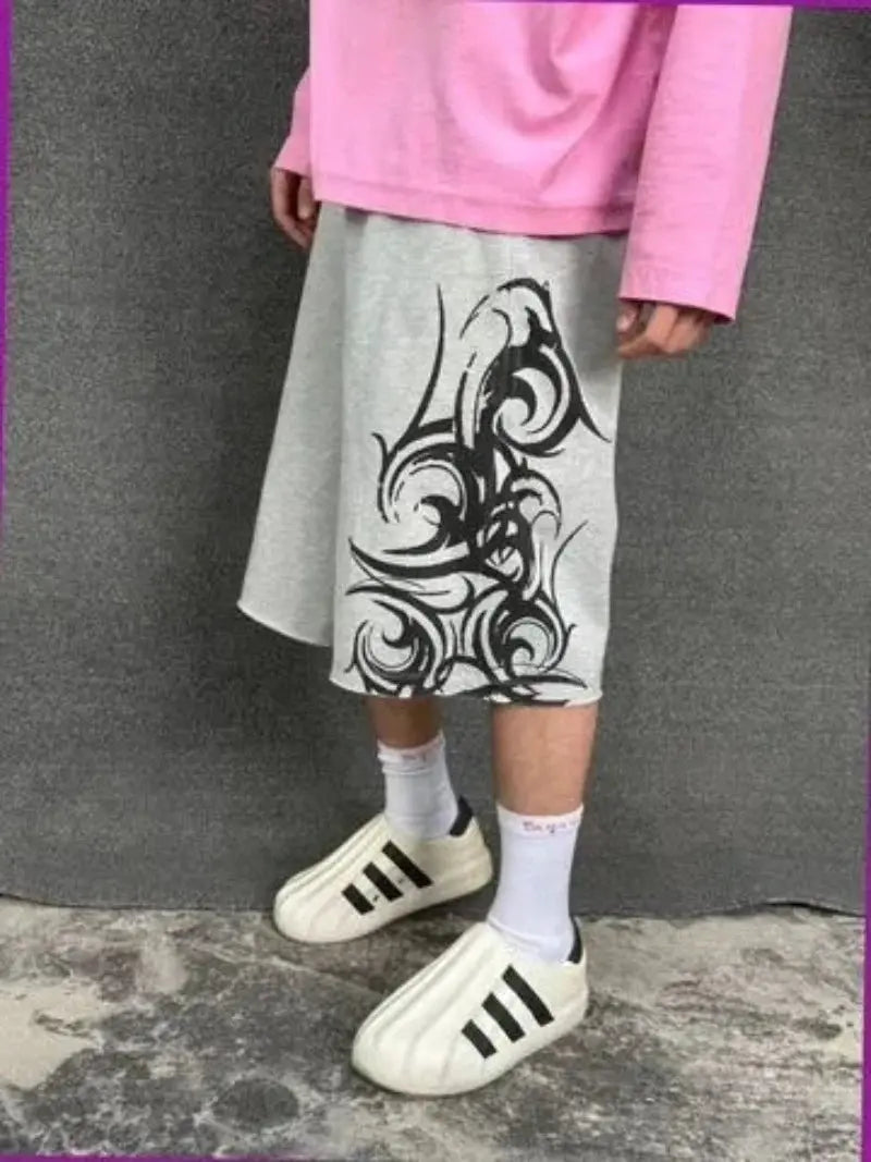 Tribal Y2K Shorts