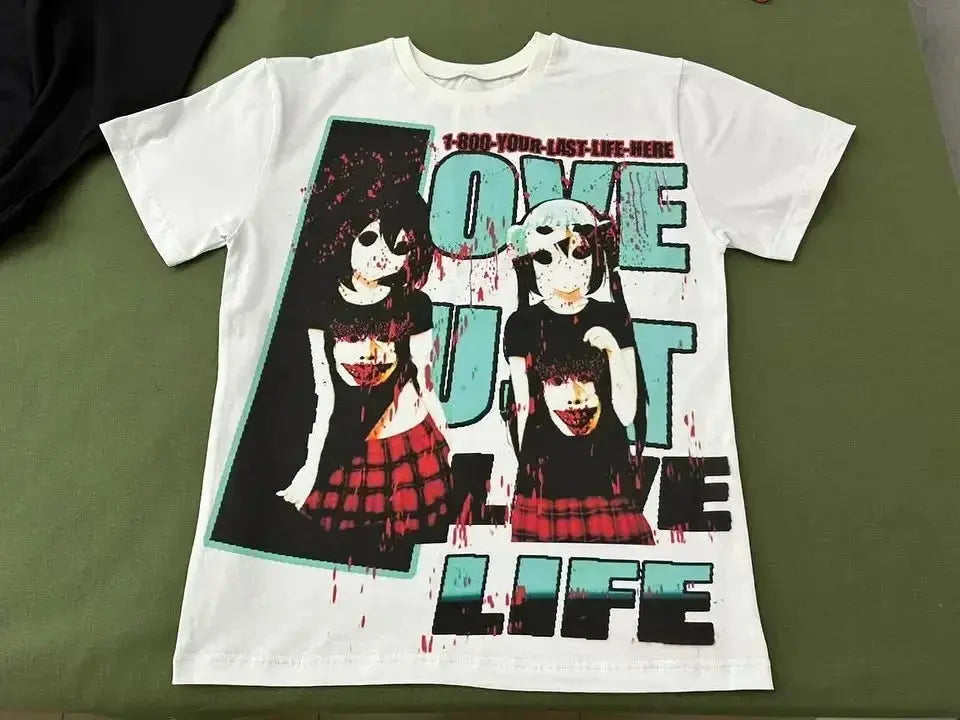 T-Shirt Goth Style Y2K