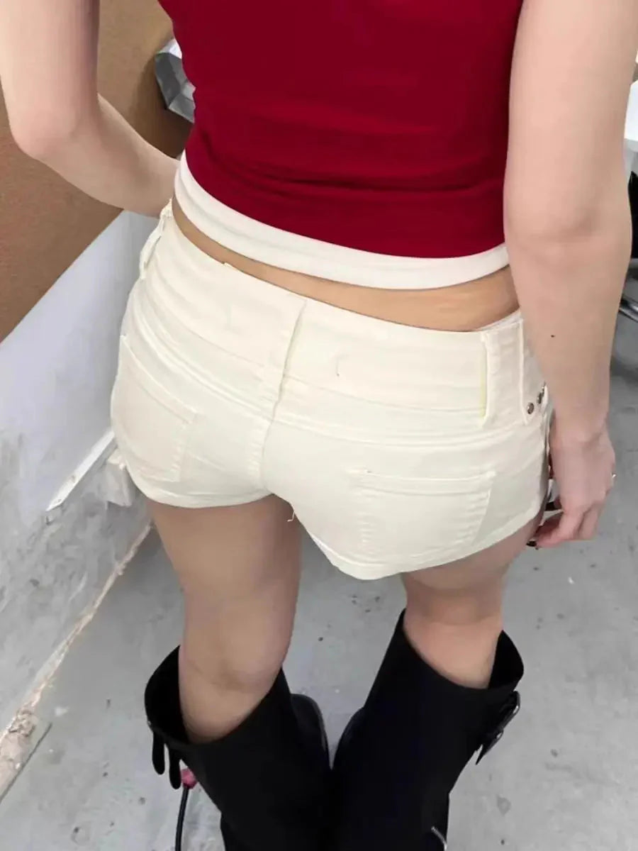 White Mini Shorts