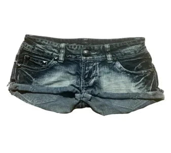 UK mini shorts Y2K