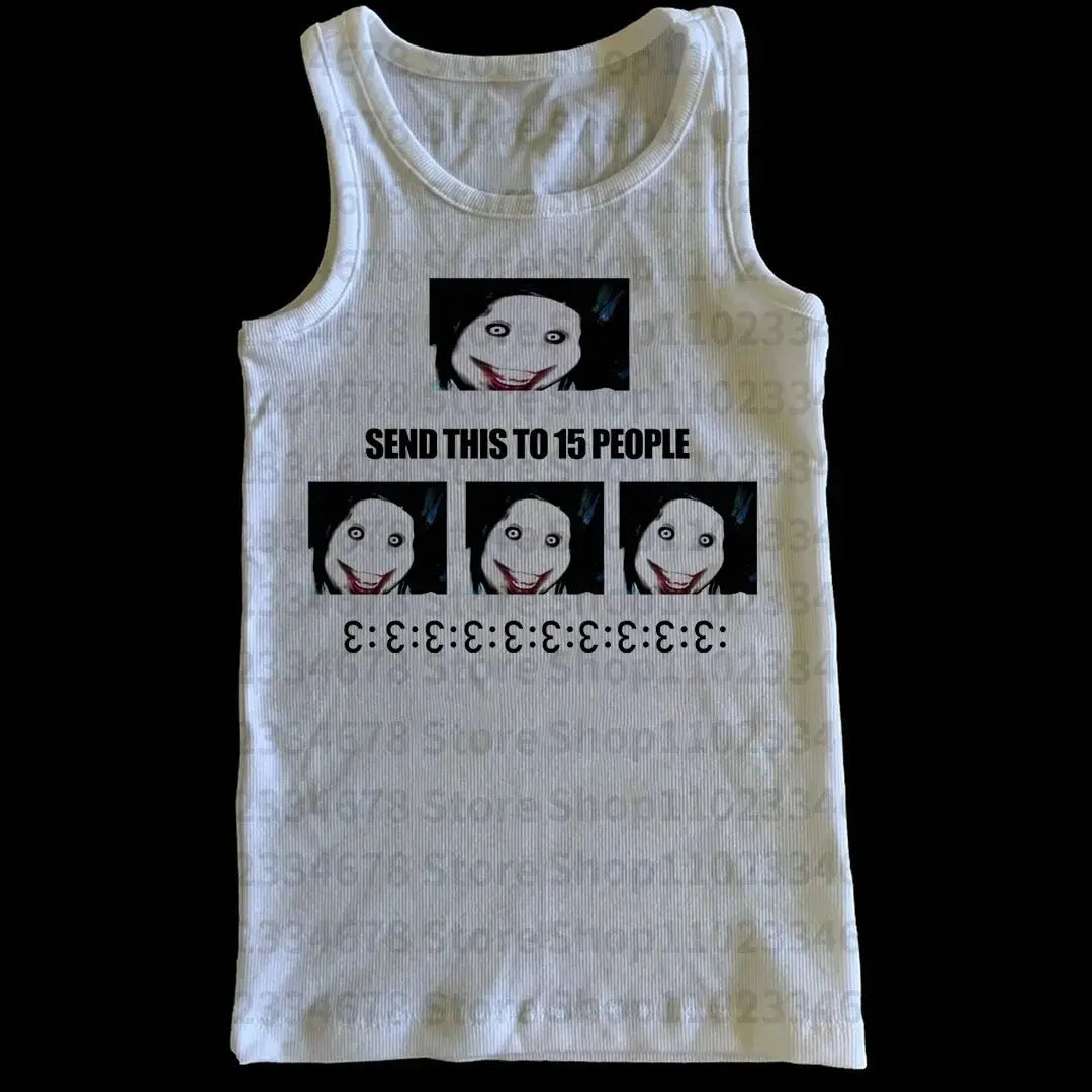 Gothic Fairycore Tank Top Y2K