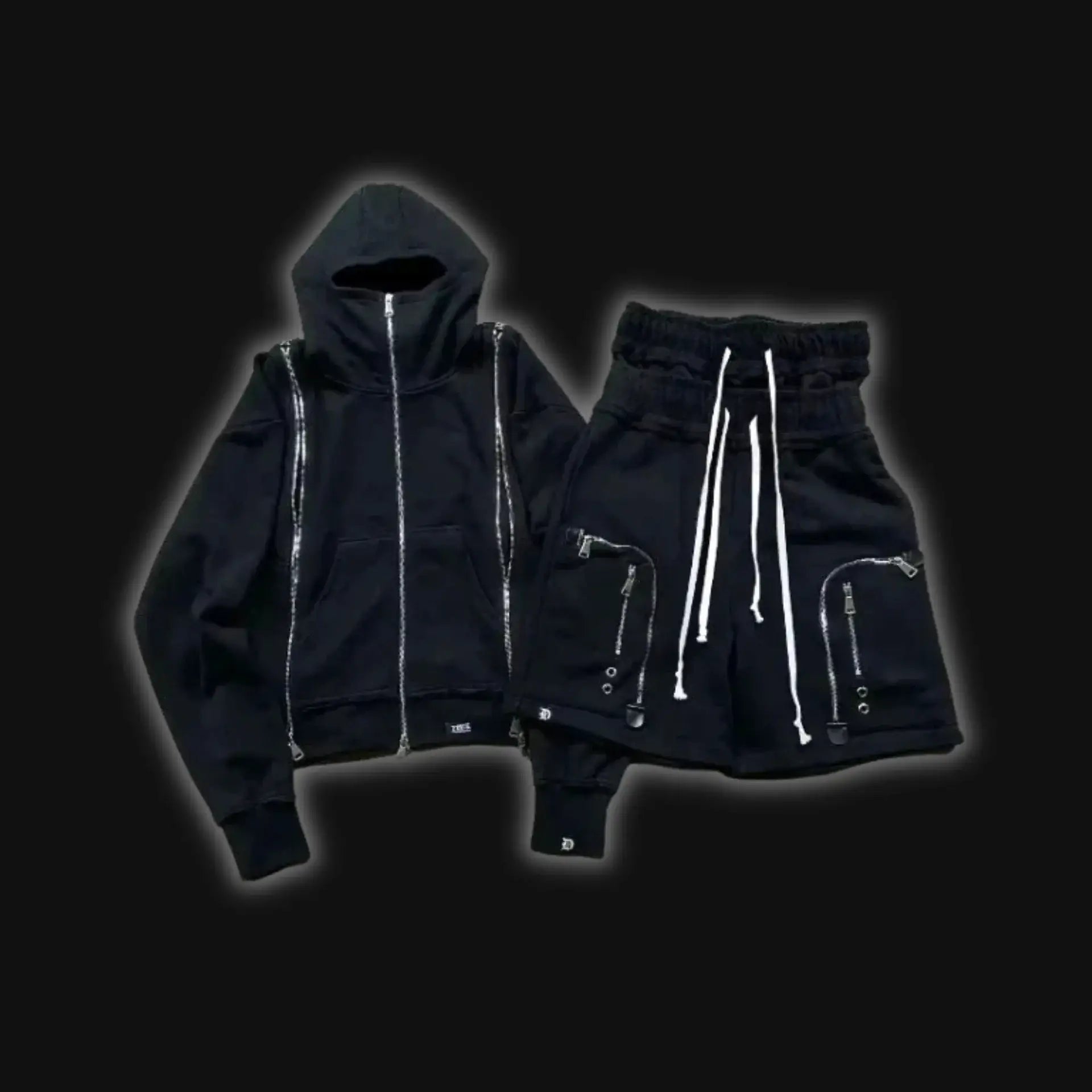 Black/White Zippers