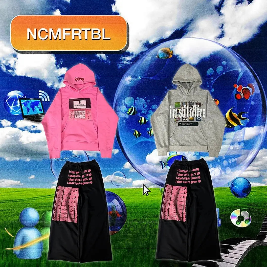 Insta Vintage Pants/Hoodie