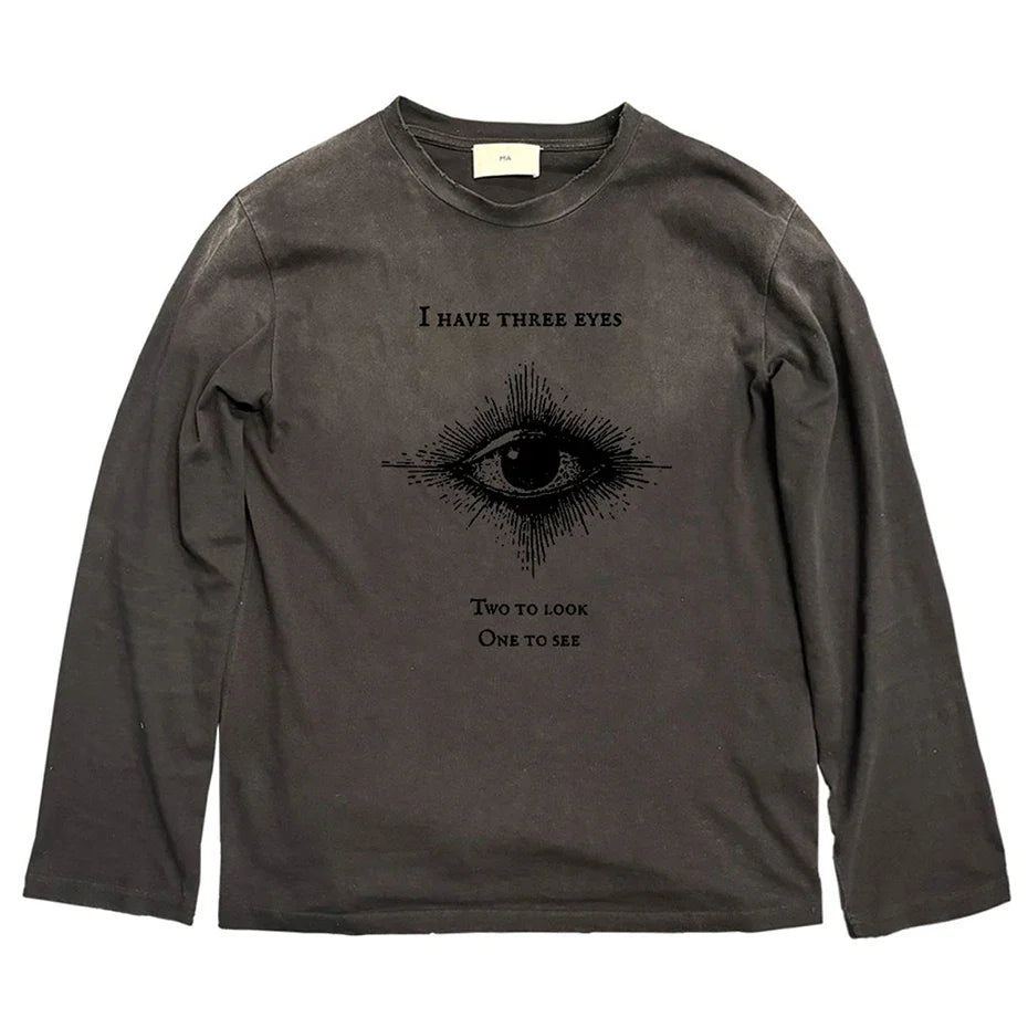Vintage Oversized T-shirts Dark Gothic