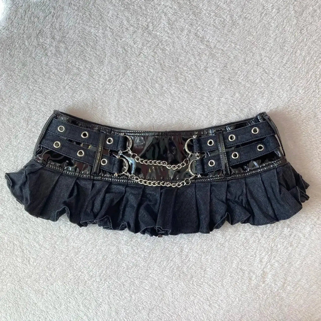 Mini Black Skirt