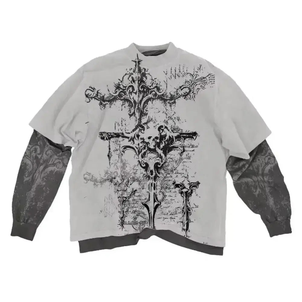 Y2K long sleeved T shirt
