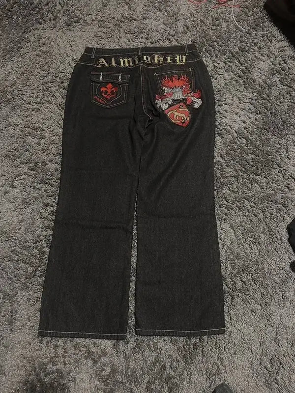 Red Haunt Jeans