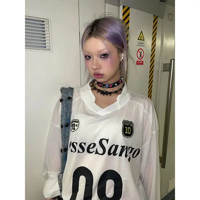 Through T-shirt Y2k