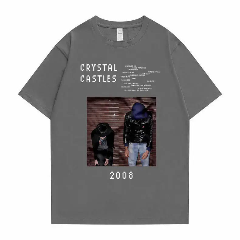 Crystal Castles Graphic T Shirts