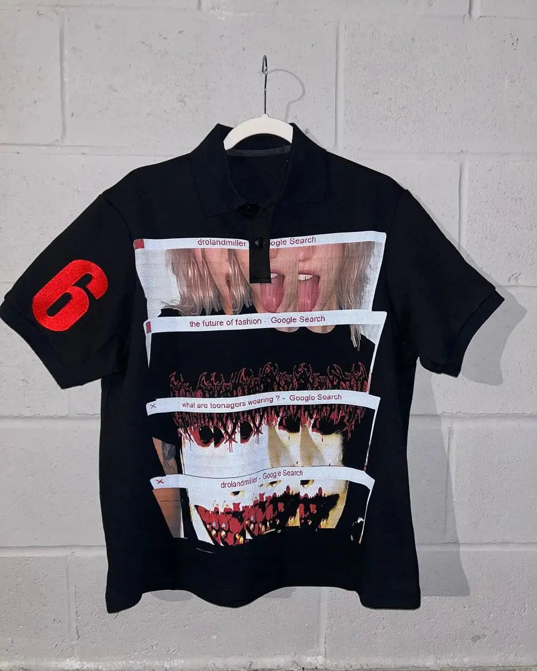 T-Shirt Goth Style Y2K